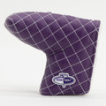 Texas Christian Horned Frogs Solid Quilted Tour Blade Golf Putter Cover
