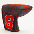 Syracuse Orange Solid Quilted Tour Blade Golf Putter Cover