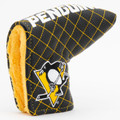 Pittsburgh Penguins Solid Quilted Tour Blade Golf Putter Cover