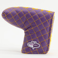 LSU Tigers Solid Quilted Tour Blade Golf Putter Cover