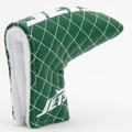 New York Jets Solid Quilted Tour Blade Golf Putter Cover