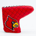Louisville Cardinals Solid Quilted Tour Blade Golf Putter Cover