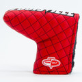 Louisville Cardinals Solid Quilted Tour Blade Golf Putter Cover