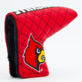 Louisville Cardinals Solid Quilted Tour Blade Golf Putter Cover