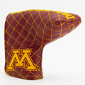 Minnesota Golden Gophers Solid Quilted Tour Blade Golf Putter Cover