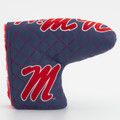 Mississippi Rebels Solid Quilted Tour Blade Golf Putter Cover
