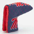 Mississippi Rebels Solid Quilted Tour Blade Golf Putter Cover