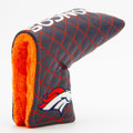 Denver Broncos Solid Quilted Tour Blade Golf Putter Cover