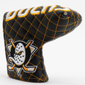 Anaheim Ducks Solid Quilted Tour Blade Golf Putter Cover