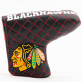 Chicago Blackhawks Solid Quilted Tour Blade Golf Putter Cover