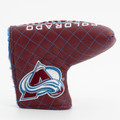 Colorado Avalanche Solid Quilted Tour Blade Golf Putter Cover