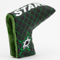 Dallas Stars Solid Quilted Tour Blade Golf Putter Cover