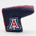 Arizona Wildcats Solid Quilted Tour Blade Golf Putter Cover