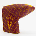 Arizona State Sun Devils Solid Quilted Tour Blade Golf Putter Cover