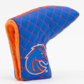 Boise State Broncos Solid Quilted Tour Blade Golf Putter Cover
