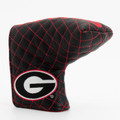 Georgia Bulldogs Solid Quilted Tour Blade Golf Putter Cover