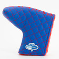 Kansas Jayhawks Solid Quilted Tour Blade Golf Putter Cover