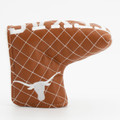 Texas Longhorns Solid Quilted Tour Blade Golf Putter Cover