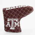 Texas A&M Aggies Solid Quilted Tour Blade Golf Putter Cover