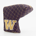 Washington Huskies Solid Quilted Tour Blade Golf Putter Cover
