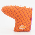 Clemson Tigers Solid Quilted Tour Blade Golf Putter Cover