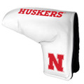 Nebraska Cornhuskers White Tour Blade Golf Putter Cover
