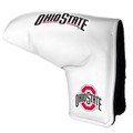 Ohio State Buckeyes White Tour Blade Golf Putter Cover