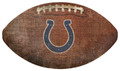 Indianapolis Colts Football Shaped Sign