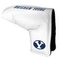 BYU Cougars White Tour Blade Golf Putter Cover