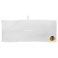 Chicago Blackhawks 16" x 40" White Microfiber Golf Towel