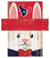 Houston Texans 19" x 16" Easter Bunny Head
