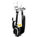Michigan Wolverines 16" x 40" White Microfiber Golf Towel