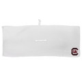 South Carolina Gamecocks 16" x 40" White Microfiber Golf Towel