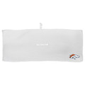 Denver Broncos 16" x 40" White Microfiber Golf Towel