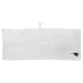 New England Patriots 16" x 40" White Microfiber Golf Towel