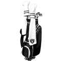 Las Vegas Raiders 16" x 40" White Microfiber Golf Towel