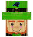 Carolina Panthers 19" x 16" Leprechaun Head