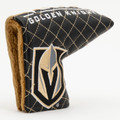 Vegas Golden Knights Split Quilted Tour Blade Golf Putter Cover