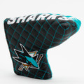 San Jose Sharks Split Quilted Tour Blade Golf Putter Cover