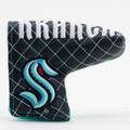 Seattle Kraken Split Quilted Tour Blade Golf Putter Cover