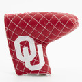 Oklahoma Sooners Split Quilted Tour Blade Golf Putter Cover