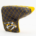 Nashville Predators Split Quilted Tour Blade Golf Putter Cover