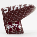 Mississippi State Bulldogs Split Quilted Tour Blade Golf Putter Cover