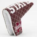 Mississippi State Bulldogs Split Quilted Tour Blade Golf Putter Cover