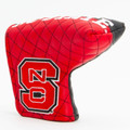 North Carolina State Wolfpack Split Quilted Tour Blade Golf Putter Cover