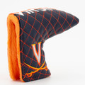 Virginia Cavaliers Split Quilted Tour Blade Golf Putter Cover