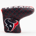 Houston Texans Split Quilted Tour Blade Golf Putter Cover