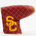 USC Trojans Split Quilted Tour Blade Golf Putter Cover