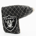 Las Vegas Raiders Split Quilted Tour Blade Golf Putter Cover