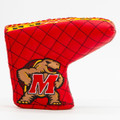 Maryland Terrapins Split Quilted Tour Blade Golf Putter Cover